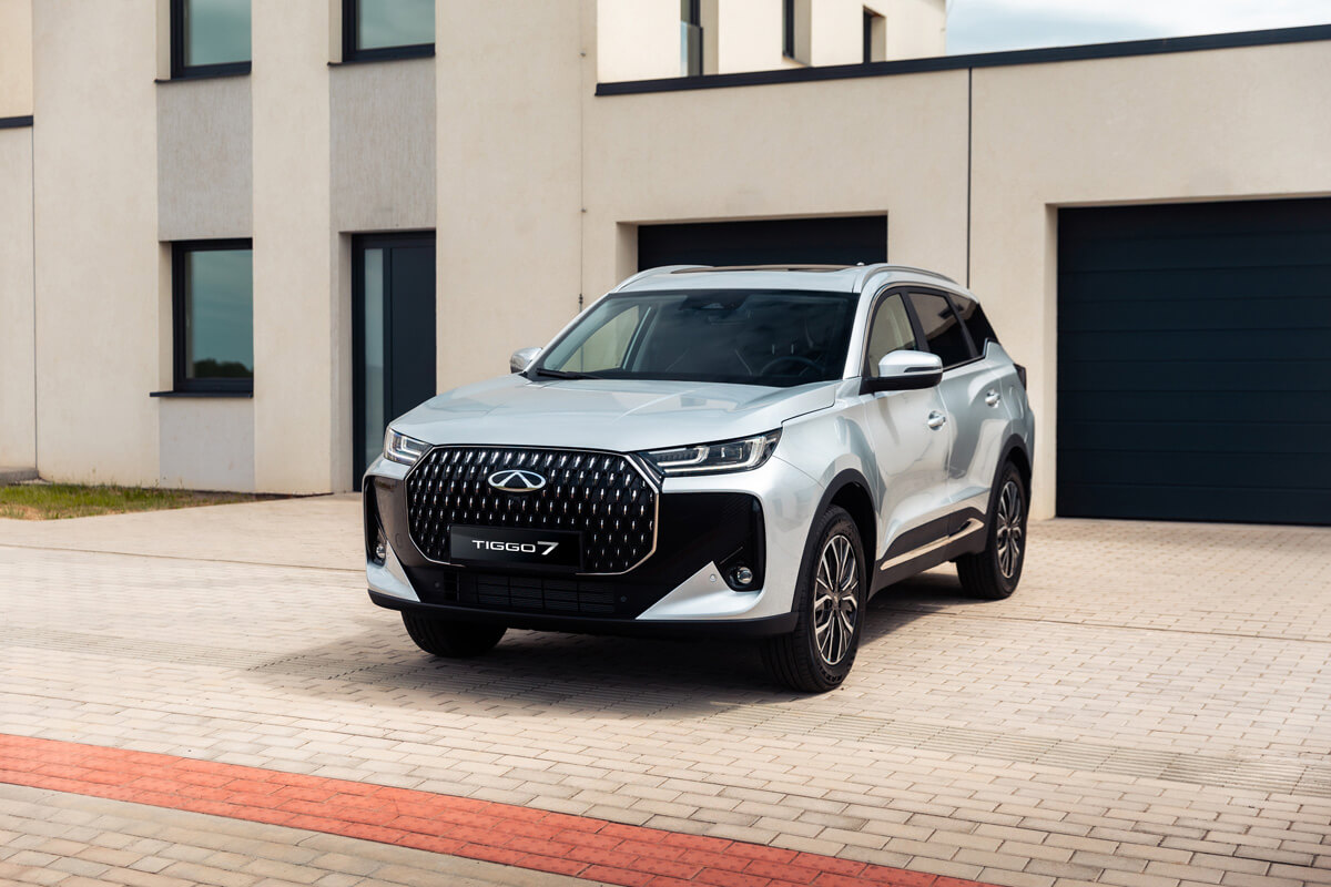 CHERY Tiggo 7 HEV – exteriér predok